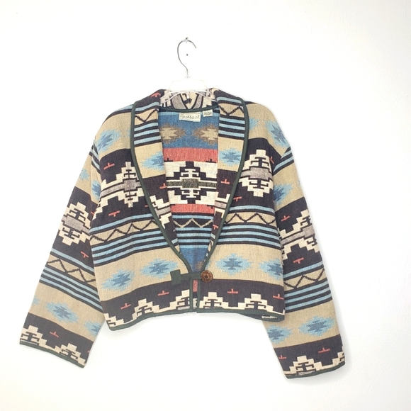 Flashback Aztec Western Jacket Size Large - Picture 1 of 11